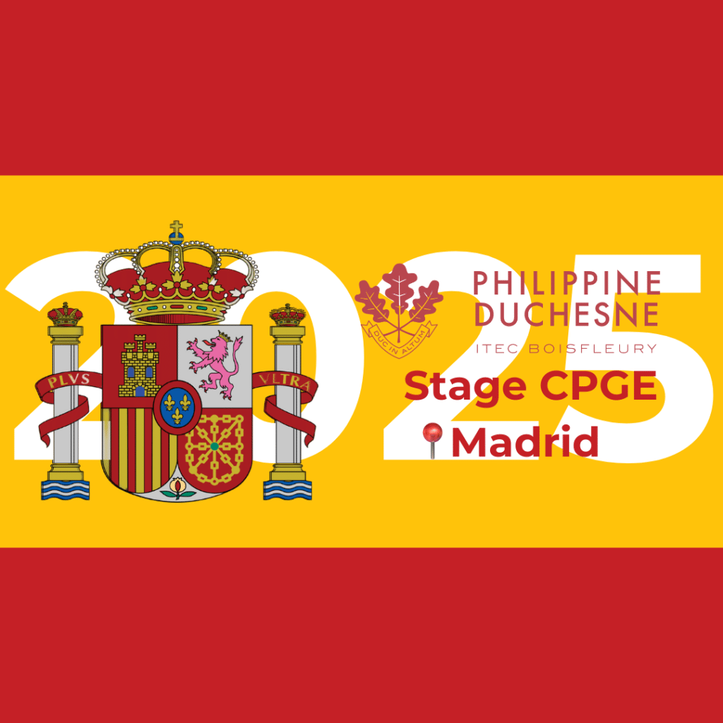 Stage 2025 des CPGE : découverte de l'Ecole officielle de langues de Madrid