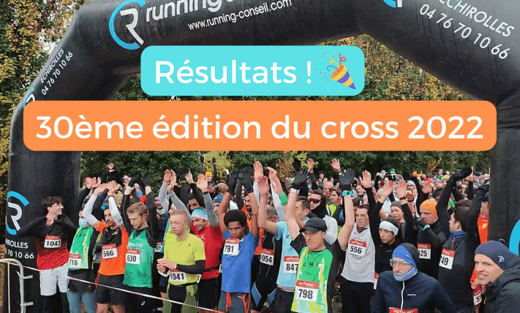 Résultats du cross 2022 !